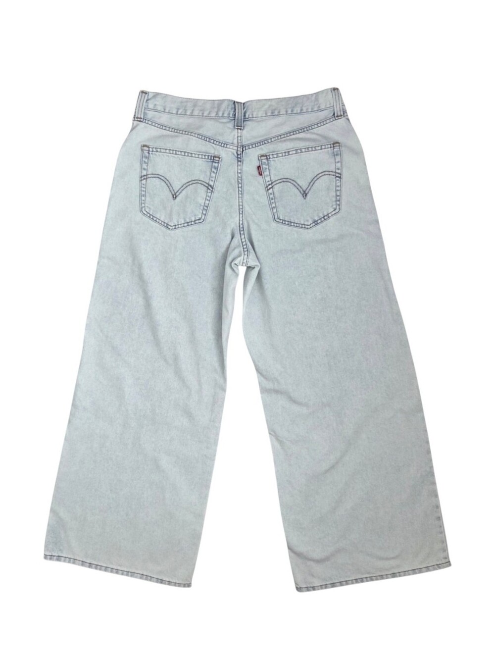 Levi's Baggy Wide Leg Denim Jeans Light Wash Women's Size 31 - Picture 5 of 10